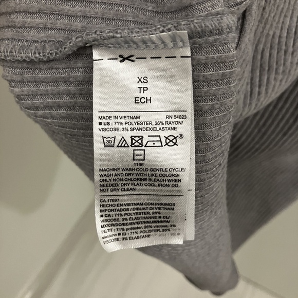 Old Navy Soft Warm Ribbed Midi Dress Size XS - Picture 5 of 5